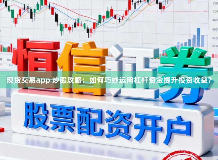 现货交易app 炒股攻略：如何巧妙运用杠杆资金提升投资收益？