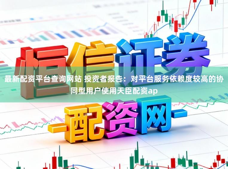 最新配资平台查询网站 投资者报告：对平台服务依赖度较高的协同型用户使用天臣配资ap