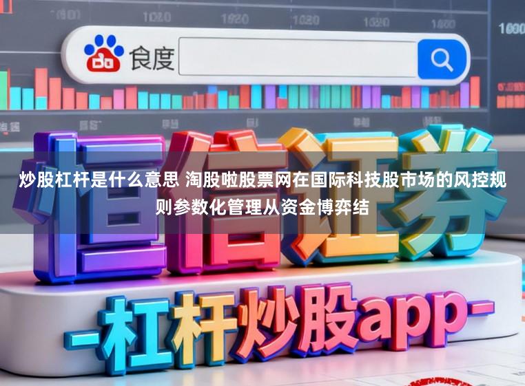 炒股杠杆是什么意思 淘股啦股票网在国际科技股市场的风控规则参数化管理从资金博弈结
