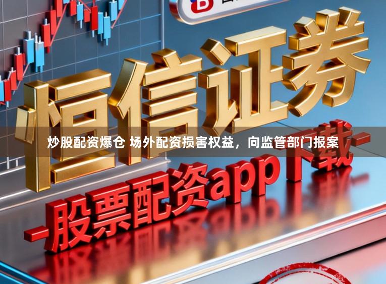 炒股配资爆仓 场外配资损害权益，向监管部门报案