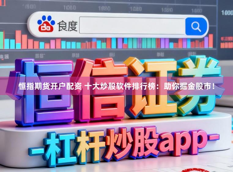 恒指期货开户配资 十大炒股软件排行榜：助你掘金股市！